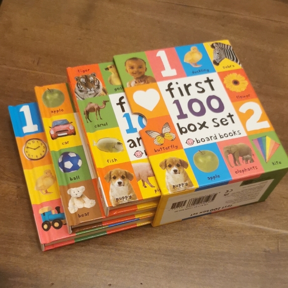 First 100 Box Set - Colorful Board Books for Kids - Picture 4 of 7